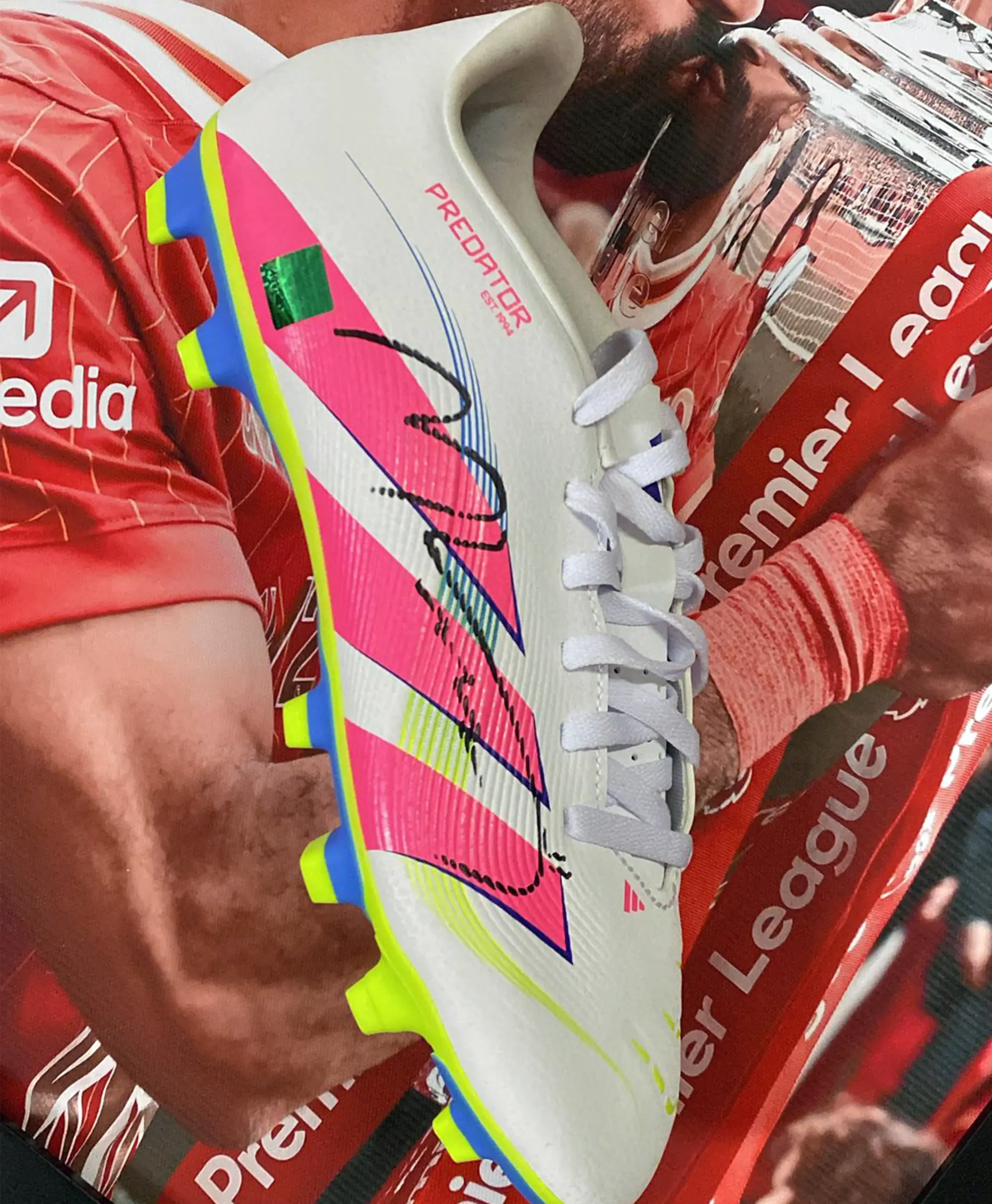 authentically-signed-mo-salah-signed-autograph-on-boot authentically-signed-mo-salah-signed-autograph-on-boot