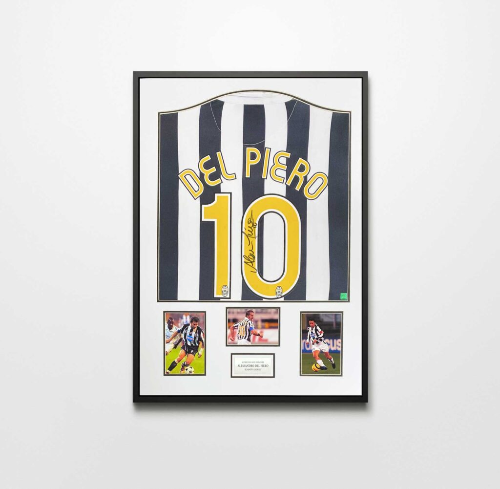 Foto De Alessandro Del Piero Con Autógrafo Impreso Para | Meses sin interés