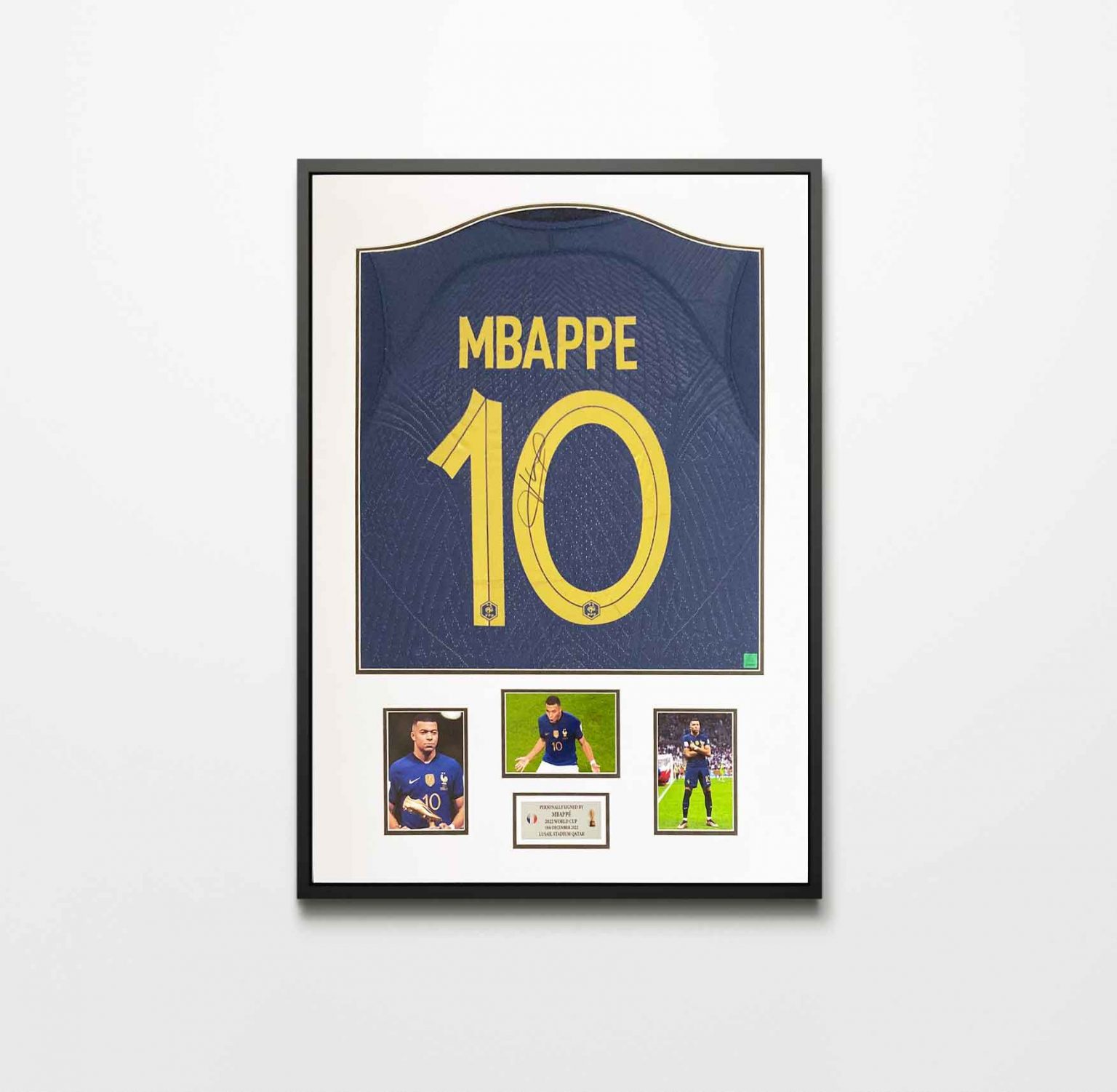 Album Collector Kylian Mbappe Monaco Photo Signature RARE AS Monaco