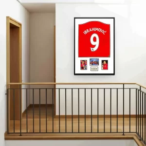 authentically-signed-zlatan-ibrahimovic-signed-man-utd-framed-shirt